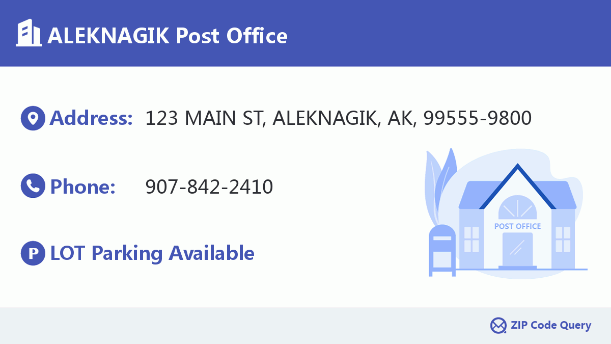 Post Office:ALEKNAGIK