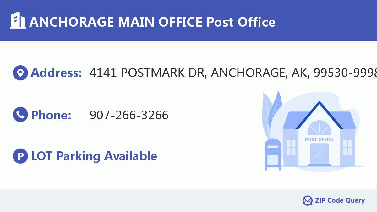 Post Office:ANCHORAGE MAIN OFFICE
