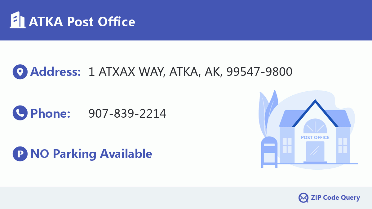 Post Office:ATKA