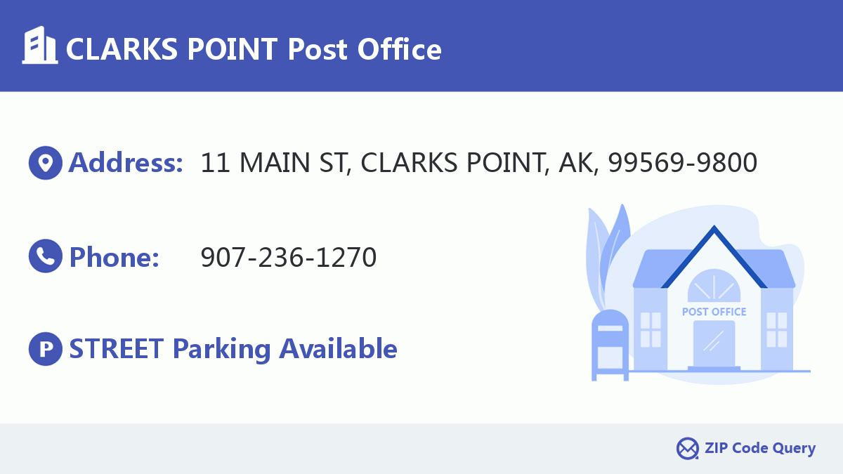 Post Office:CLARKS POINT