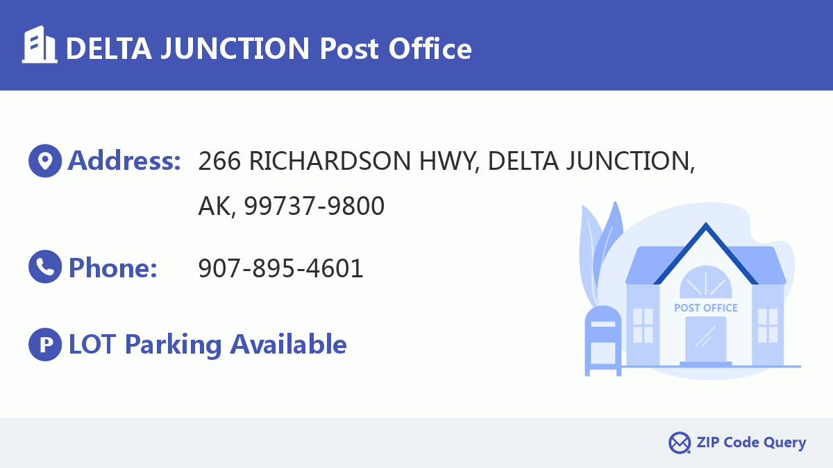 Post Office:DELTA JUNCTION