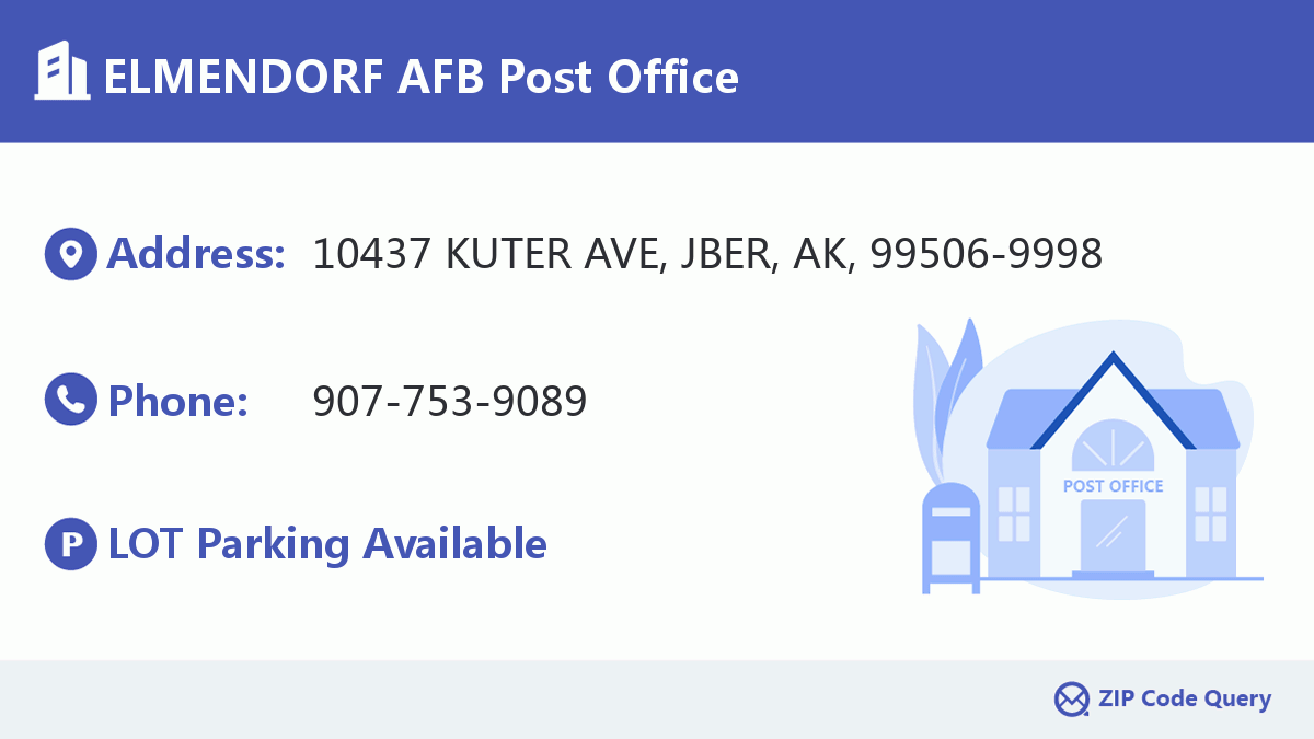 Post Office:ELMENDORF AFB