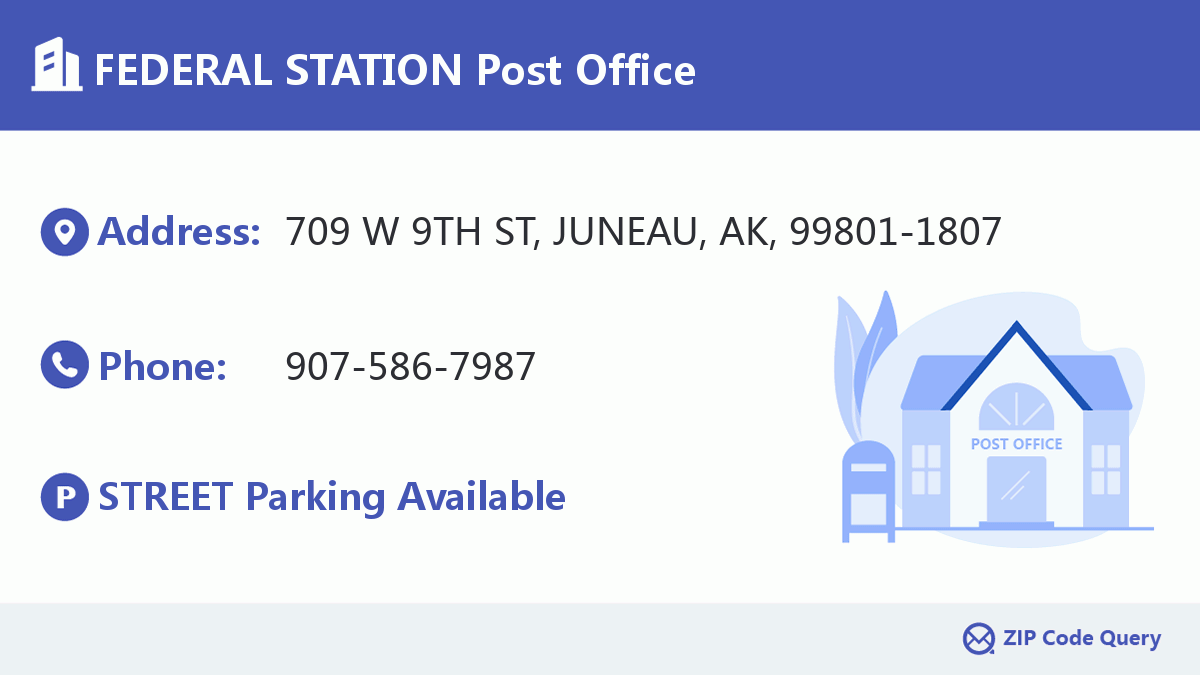 Post Office:FEDERAL STATION