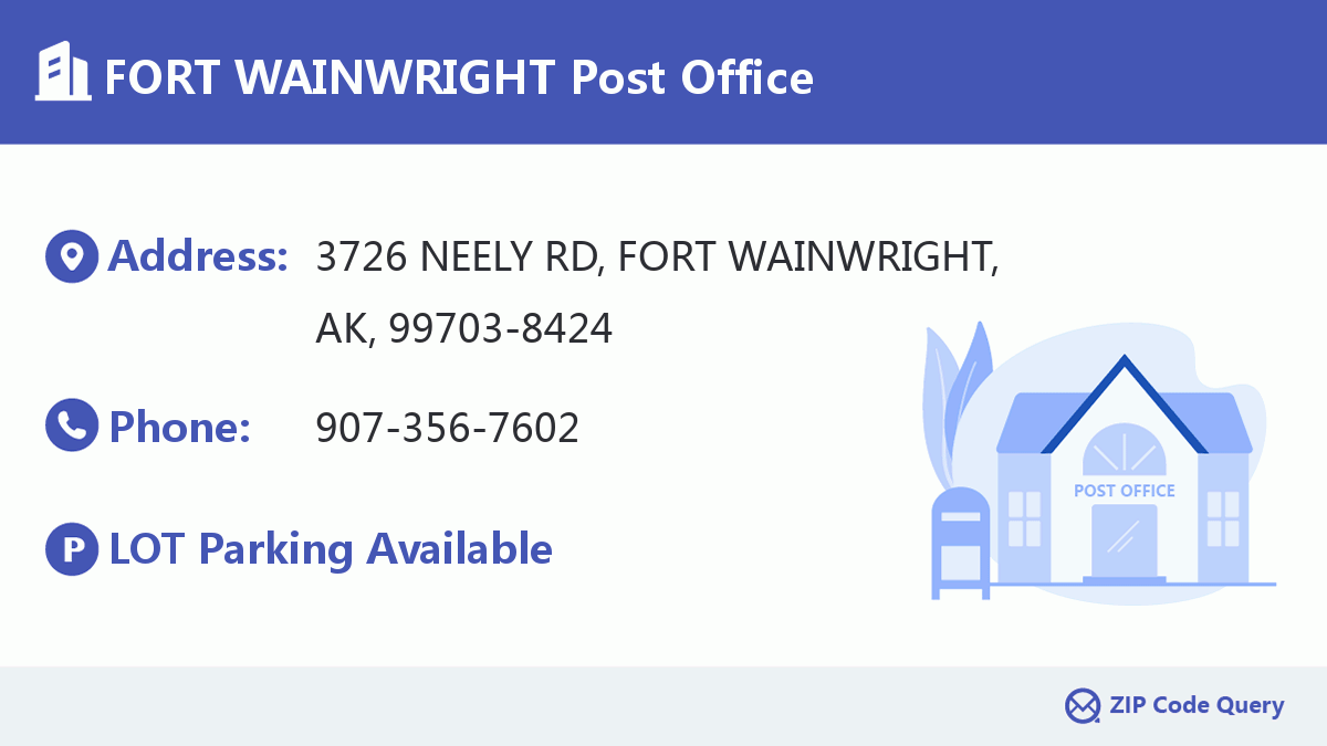 Post Office:FORT WAINWRIGHT
