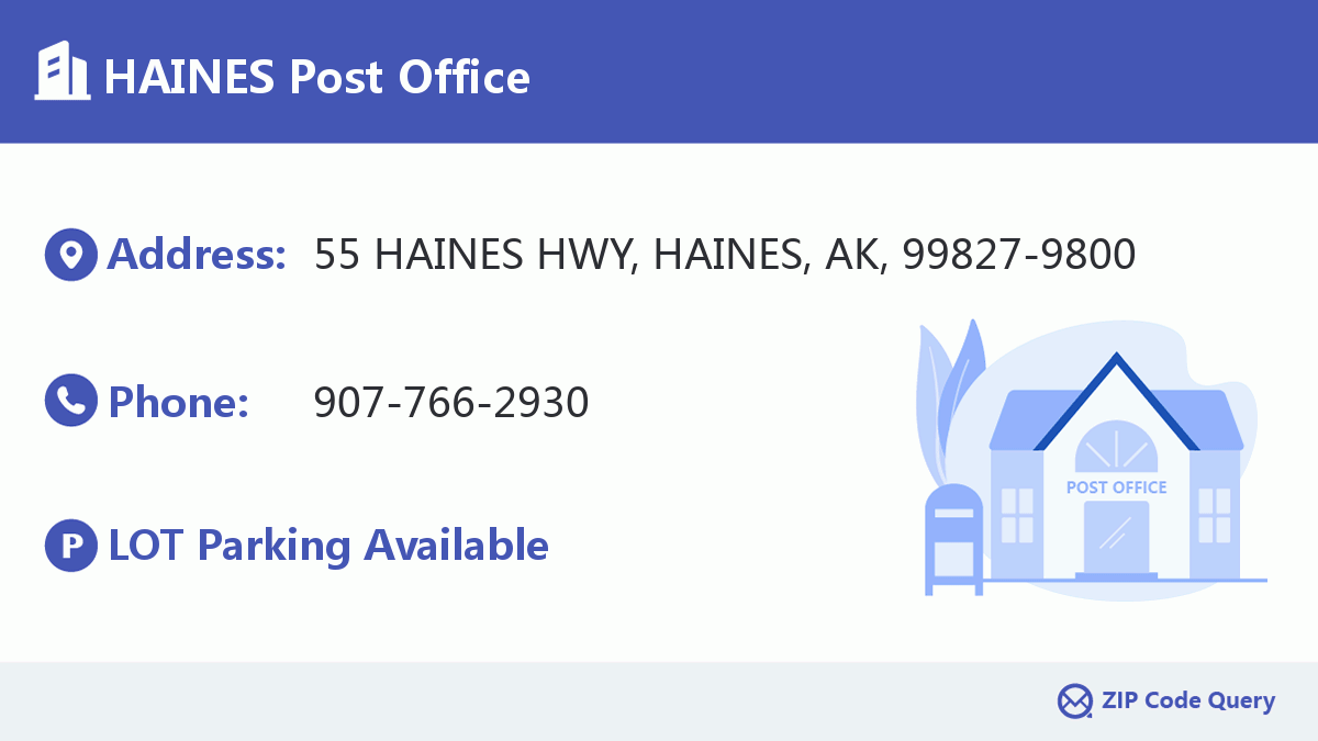 Post Office:HAINES