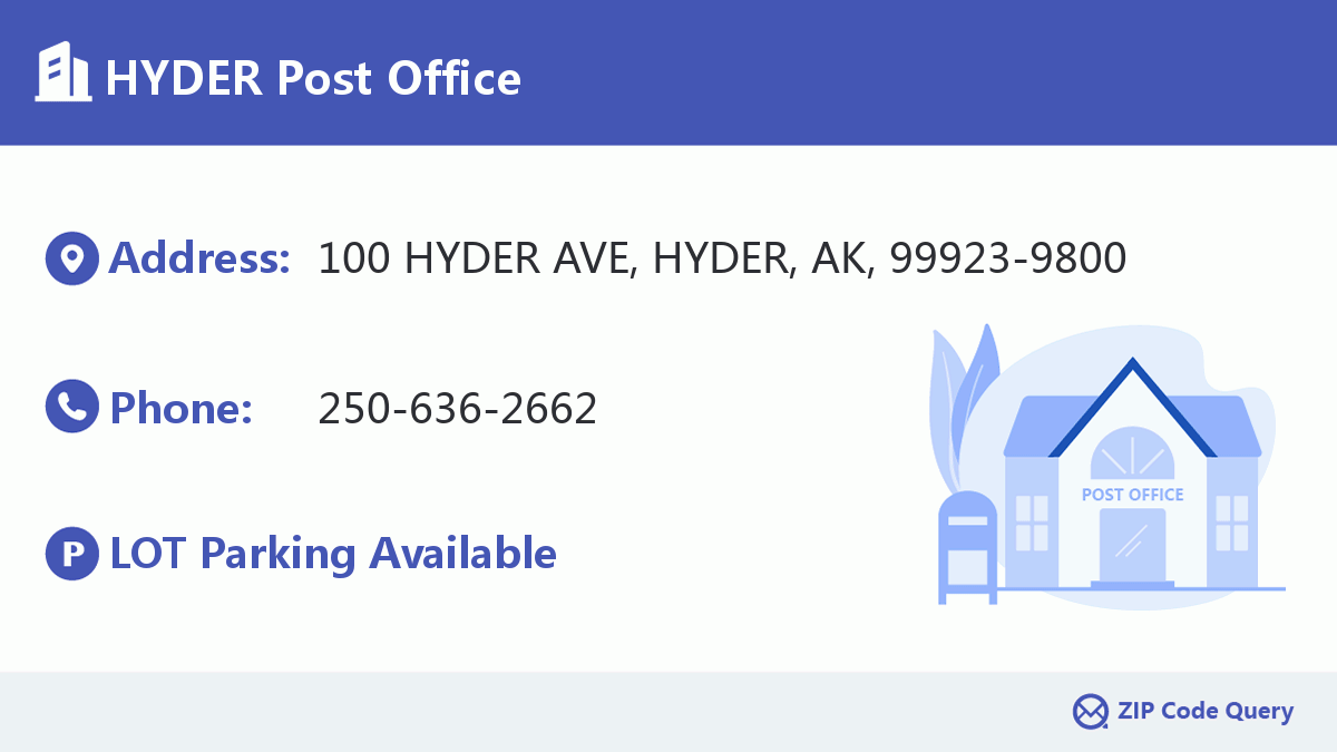 Post Office:HYDER