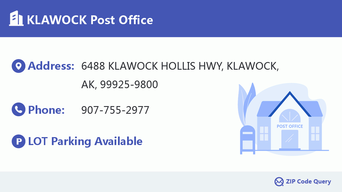 Post Office:KLAWOCK