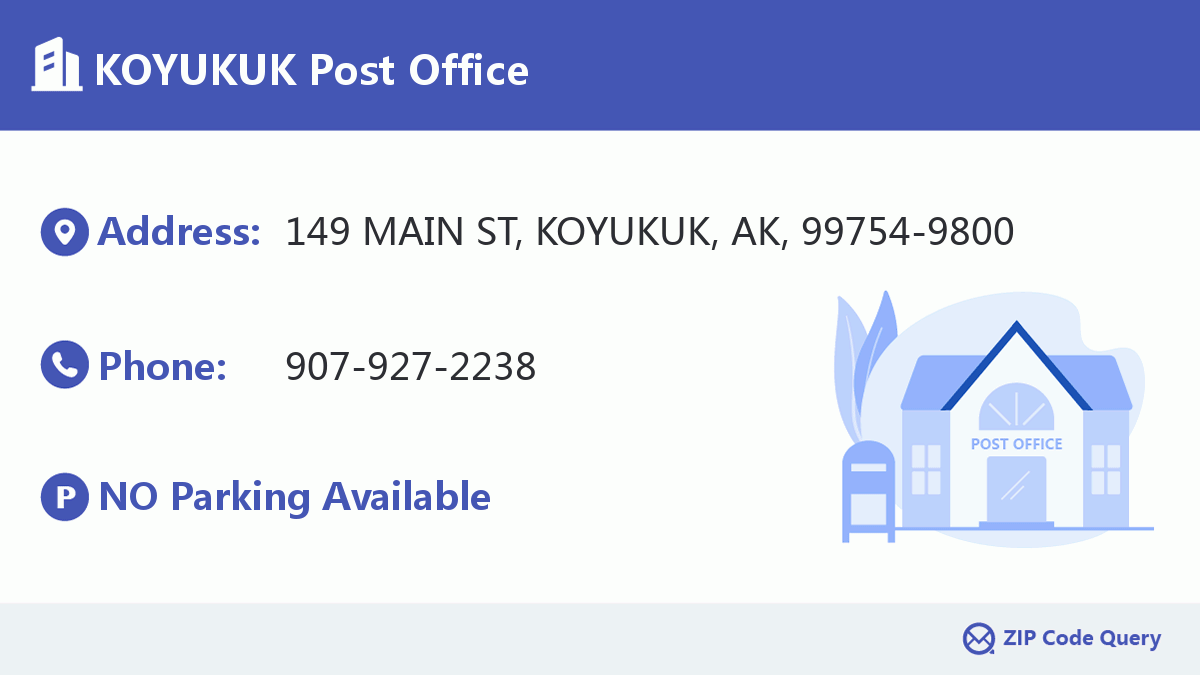 Post Office:KOYUKUK