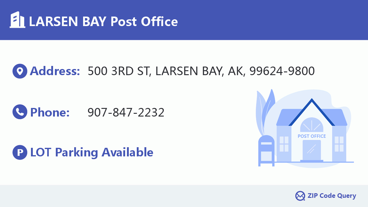 Post Office:LARSEN BAY