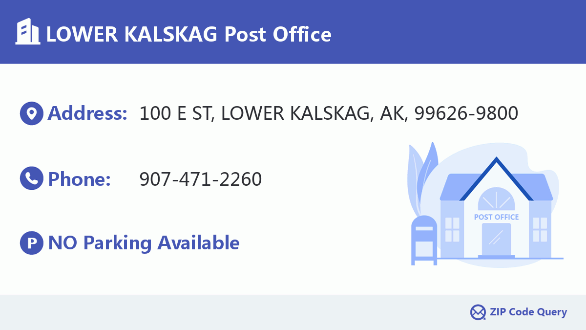 Post Office:LOWER KALSKAG