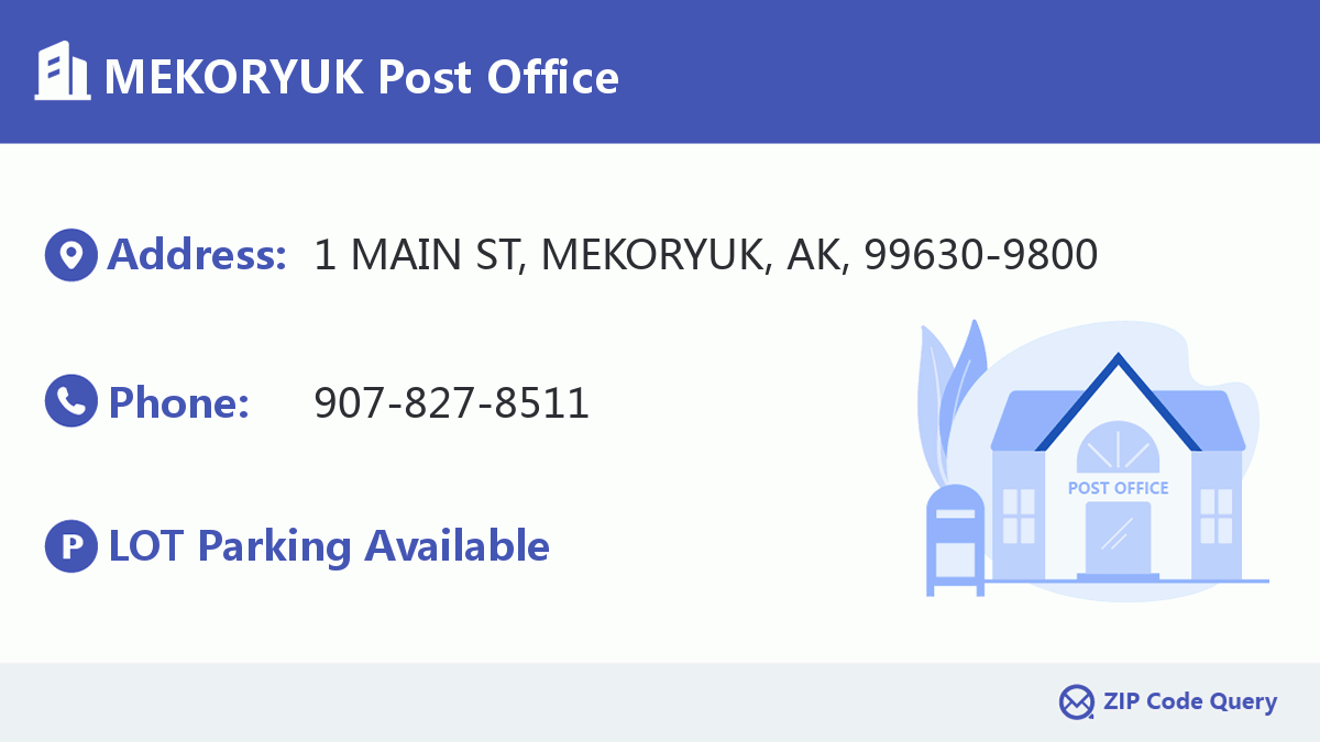 Post Office:MEKORYUK