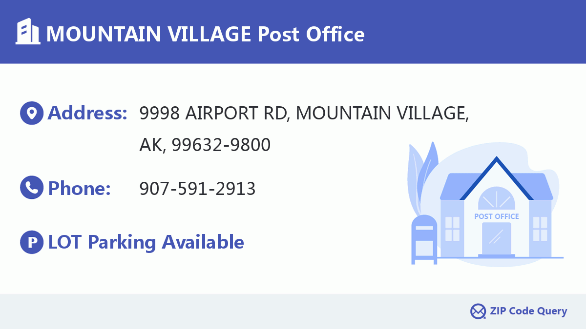 Post Office:MOUNTAIN VILLAGE