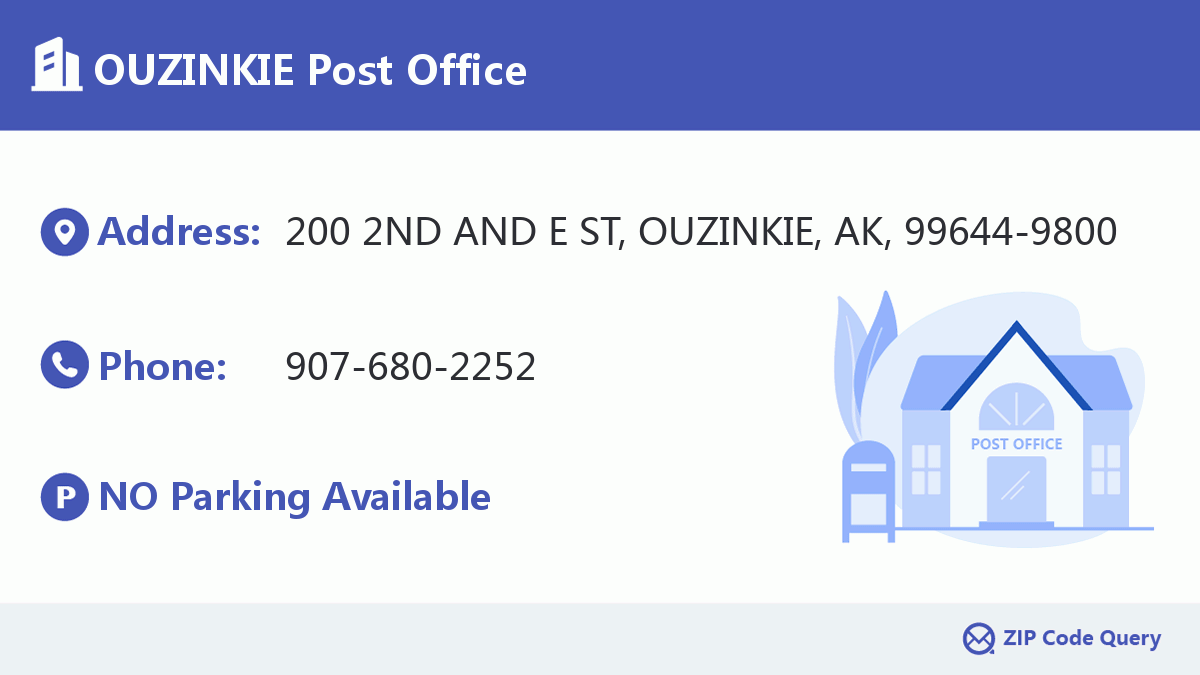 Post Office:OUZINKIE