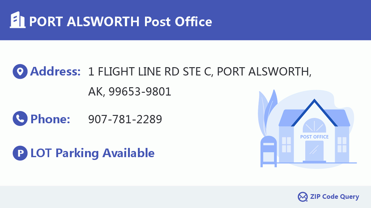 Post Office:PORT ALSWORTH