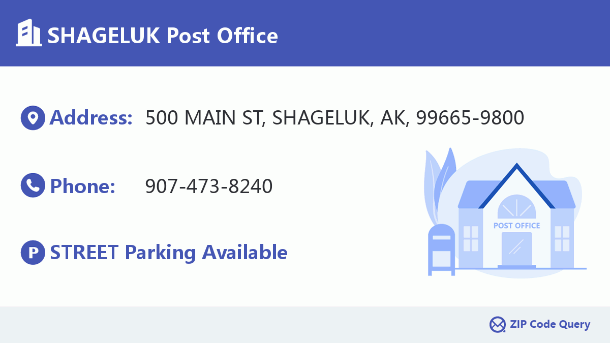 Post Office:SHAGELUK