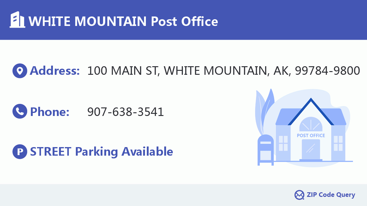 Post Office:WHITE MOUNTAIN