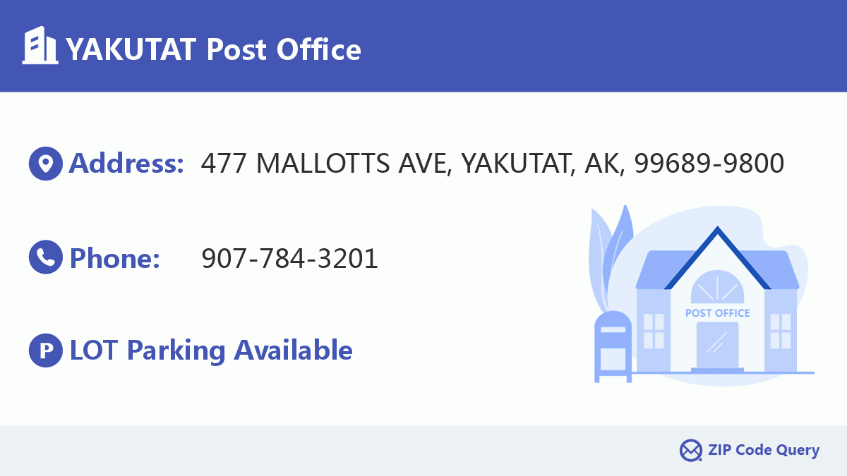 Post Office:YAKUTAT